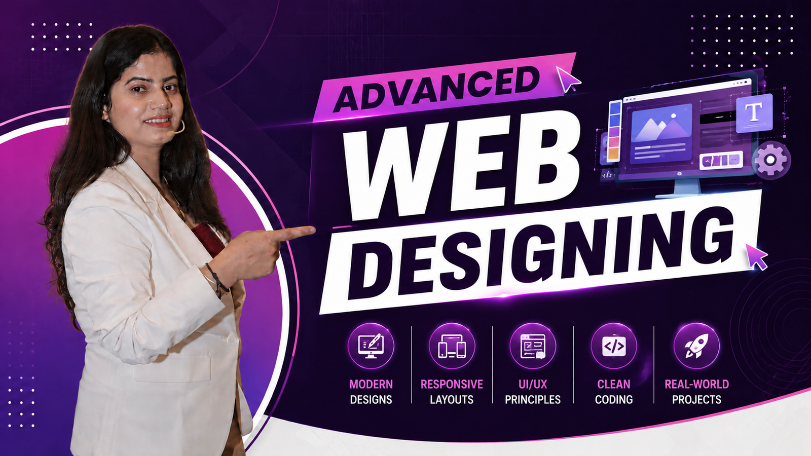 Website designing program